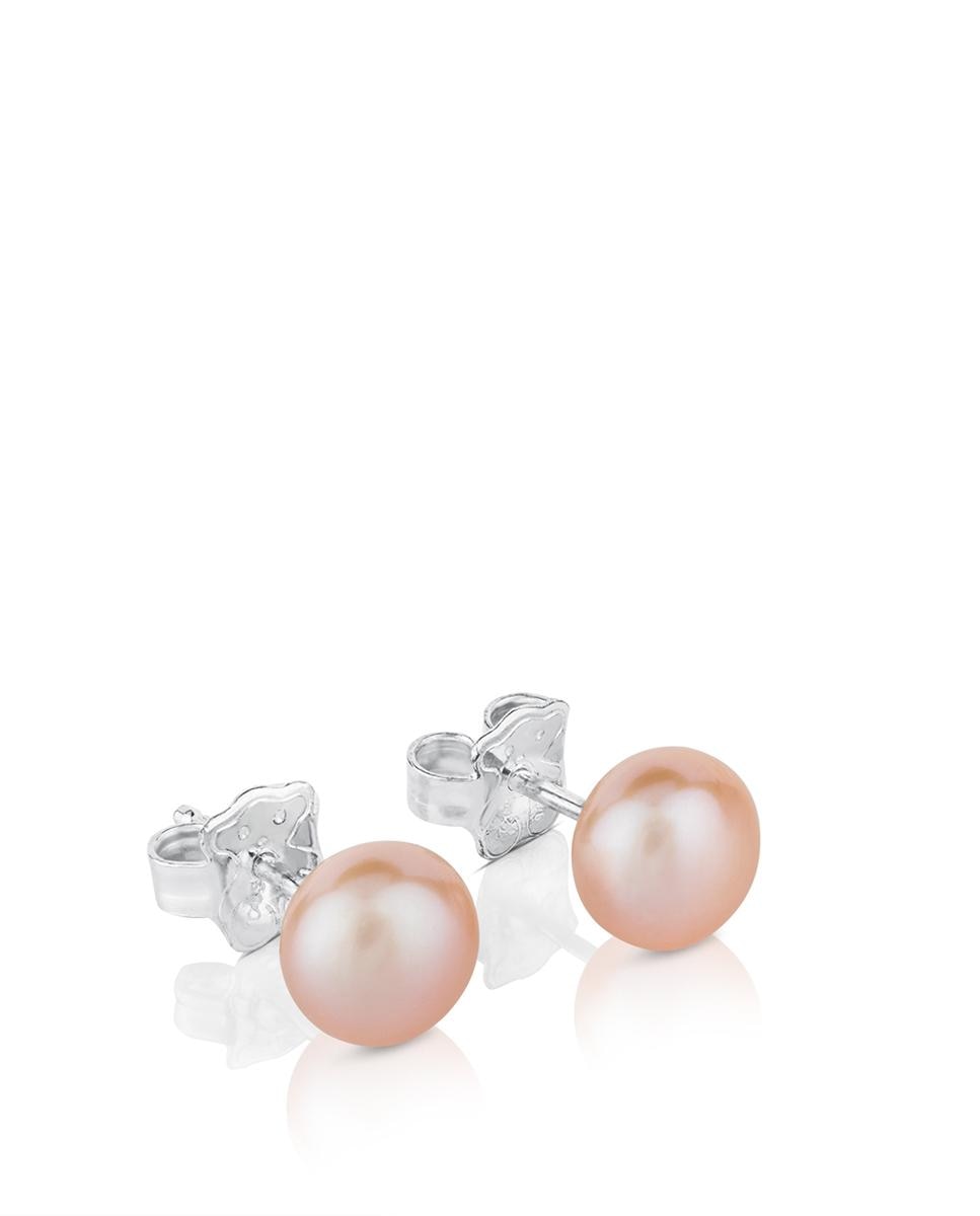 Brincos Pearls em Prata e Pérolas Branco-2