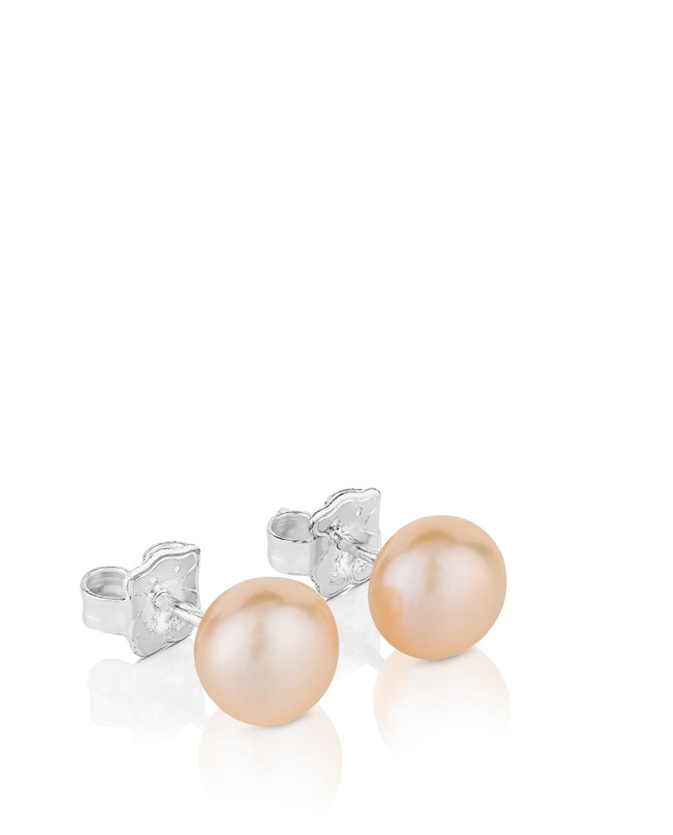 Brincos Pearls em Prata e Pérolas Branco-3