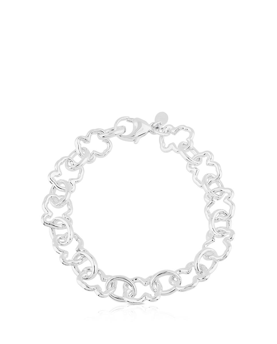 Pulseira de Corrente New Carrusel em Prata Prateado-3