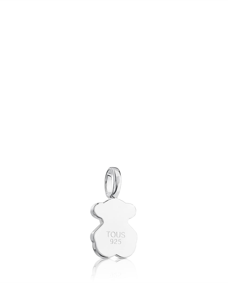 Pendentes em Prateado e Madrepérola Facetada Branco-3