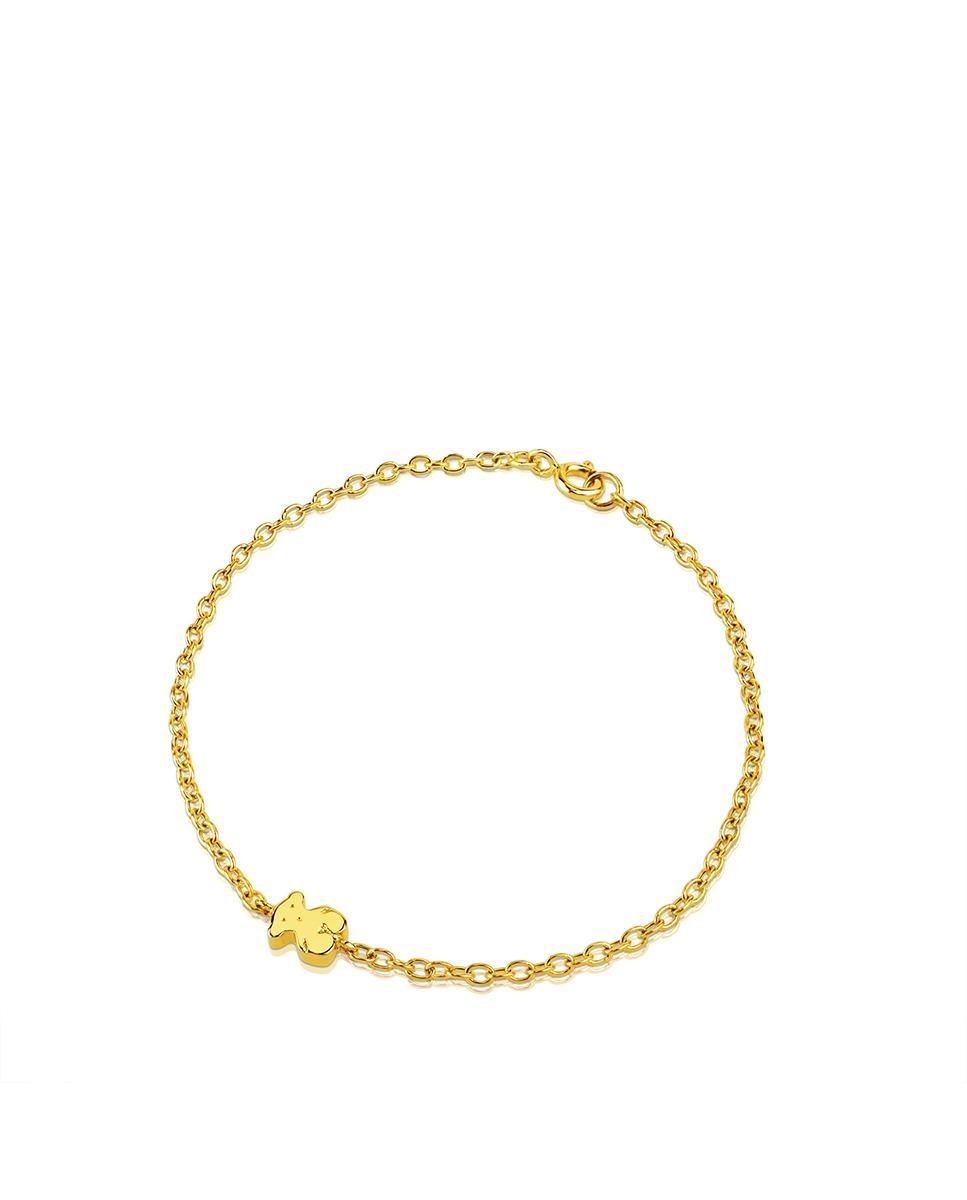 Pulseira de Corrente Sweet Dolls em Ouro Amarelo Dourado-2