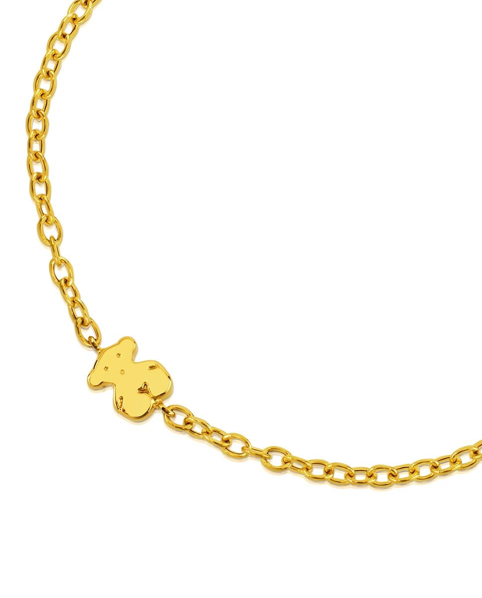 Pulseira de Corrente Sweet Dolls em Ouro Amarelo Dourado-3