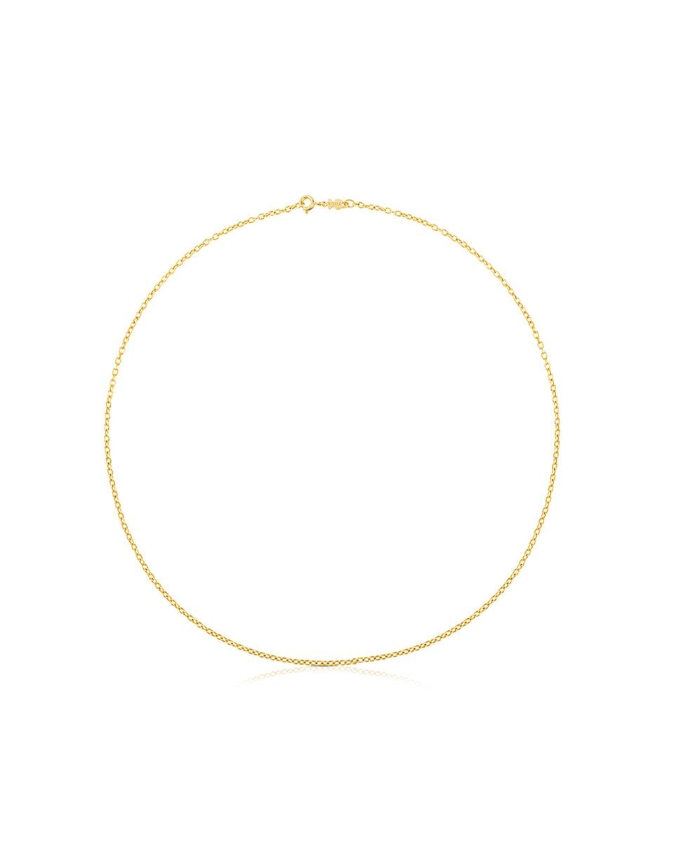 Corrente Chain em Ouro Amarelo Dourado-1