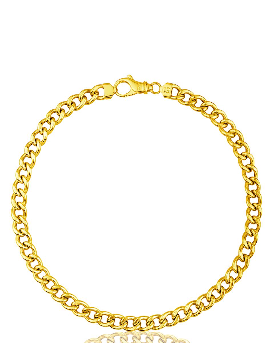 Pendente Basics Banhado a Ouro de 18 Kt em Prata Dourado-1