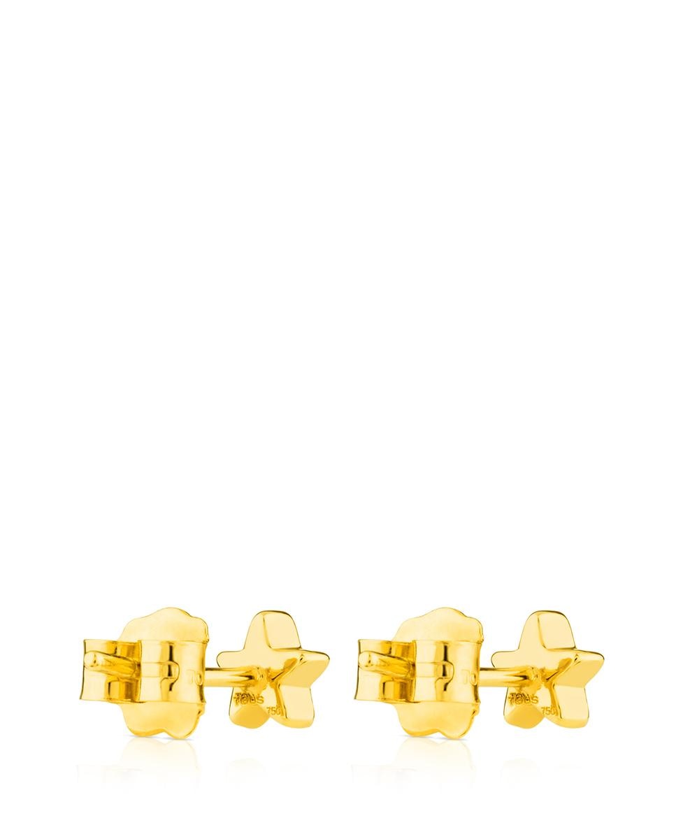 Brincos Sweet Dolls Xxs Estrela em Ouro Amarelo Dourado-3