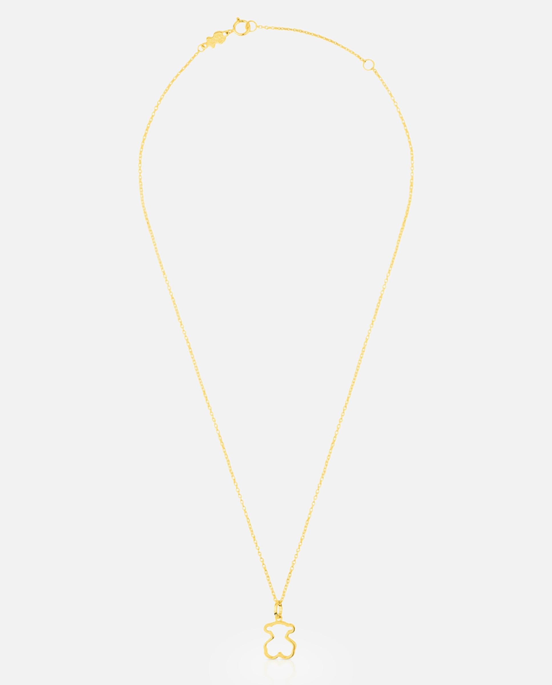 Colar Galaxy Banhado a Ouro de 18 Kt Sobre Prata Dourado-1