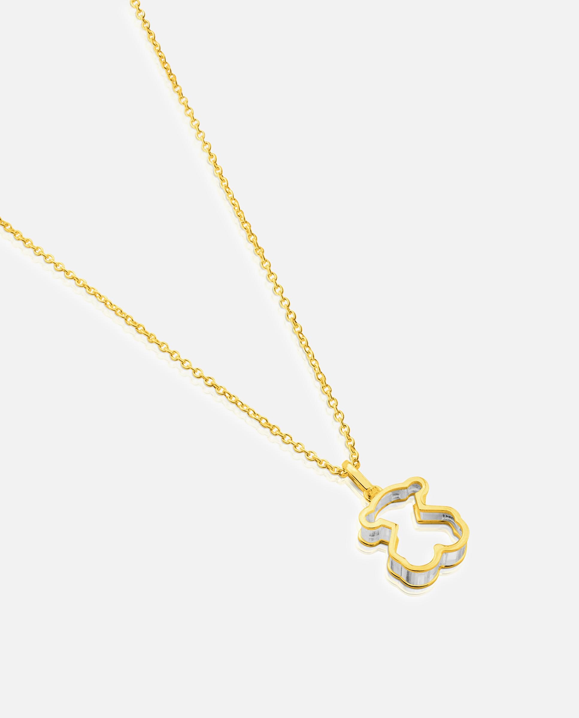 Colar Galaxy Banhado a Ouro de 18 Kt Sobre Prata Dourado-2