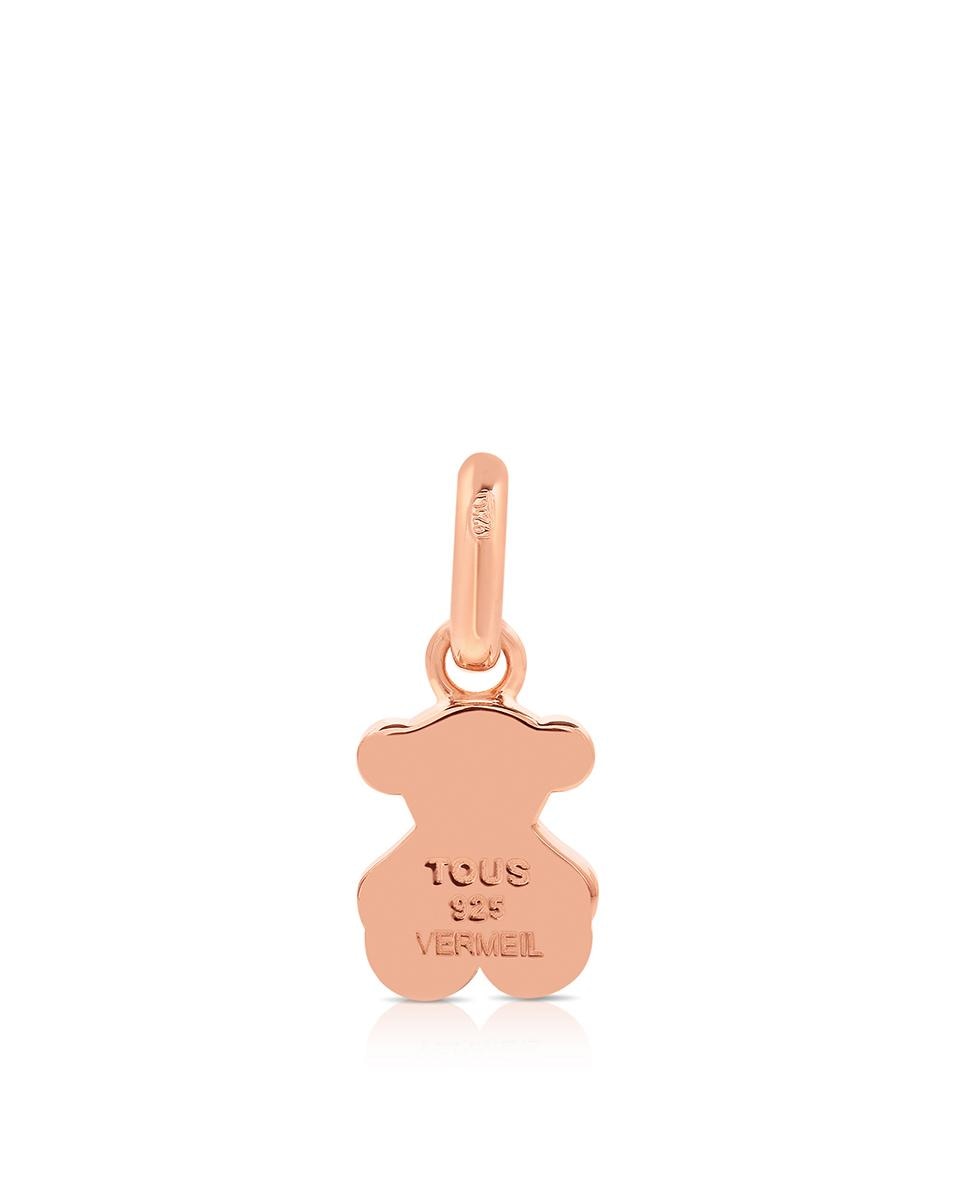 Pendente Sweet Dolls Urso Banhado em Ouro de 18 Kt Sobre Prata Rosa Rosa-claro-3