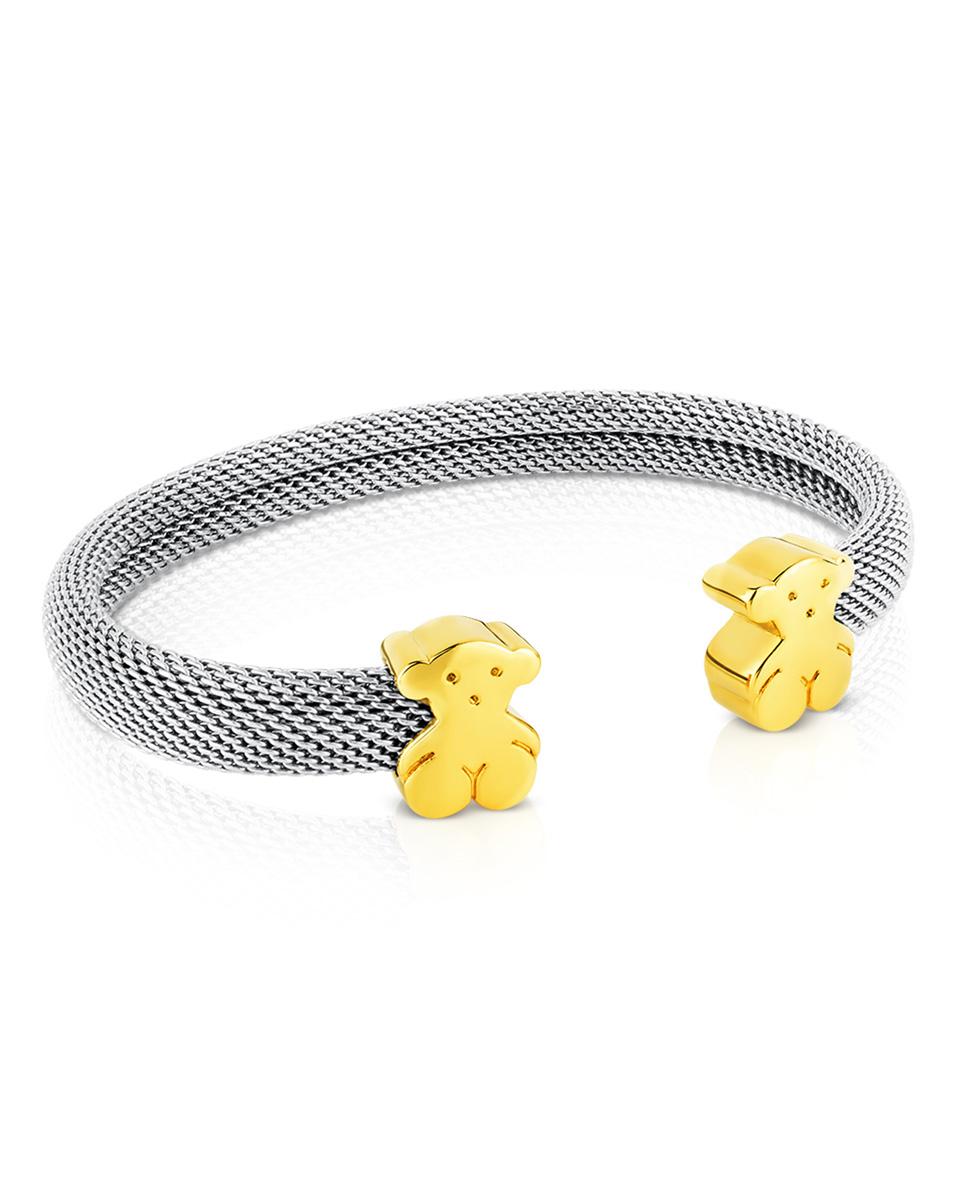 Imagem 0 de Pulseira Rígida Sweet Dolls de Ouro Amarelo e Aço