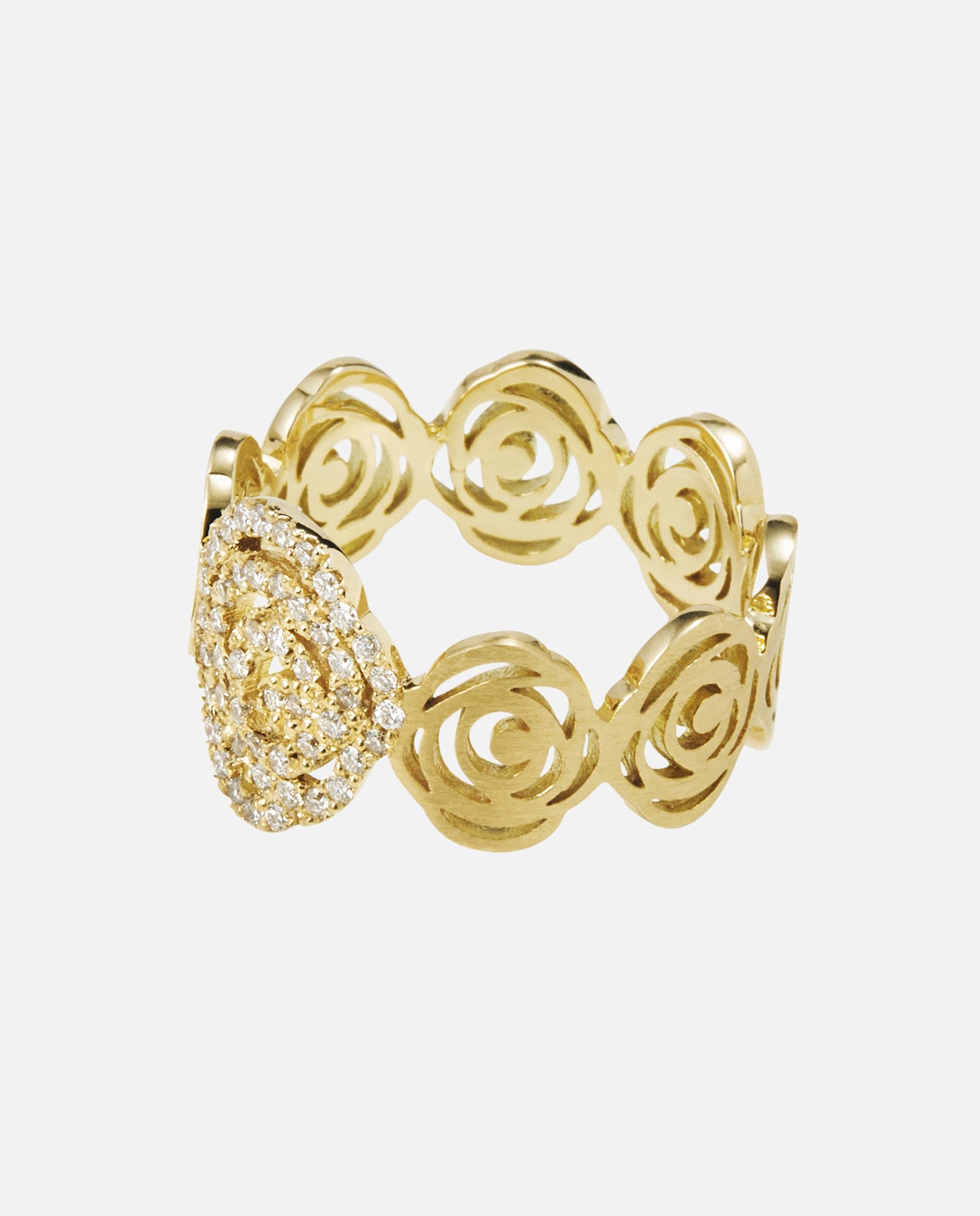 Anel Atelier de Ouro com Diamantes Branco-2