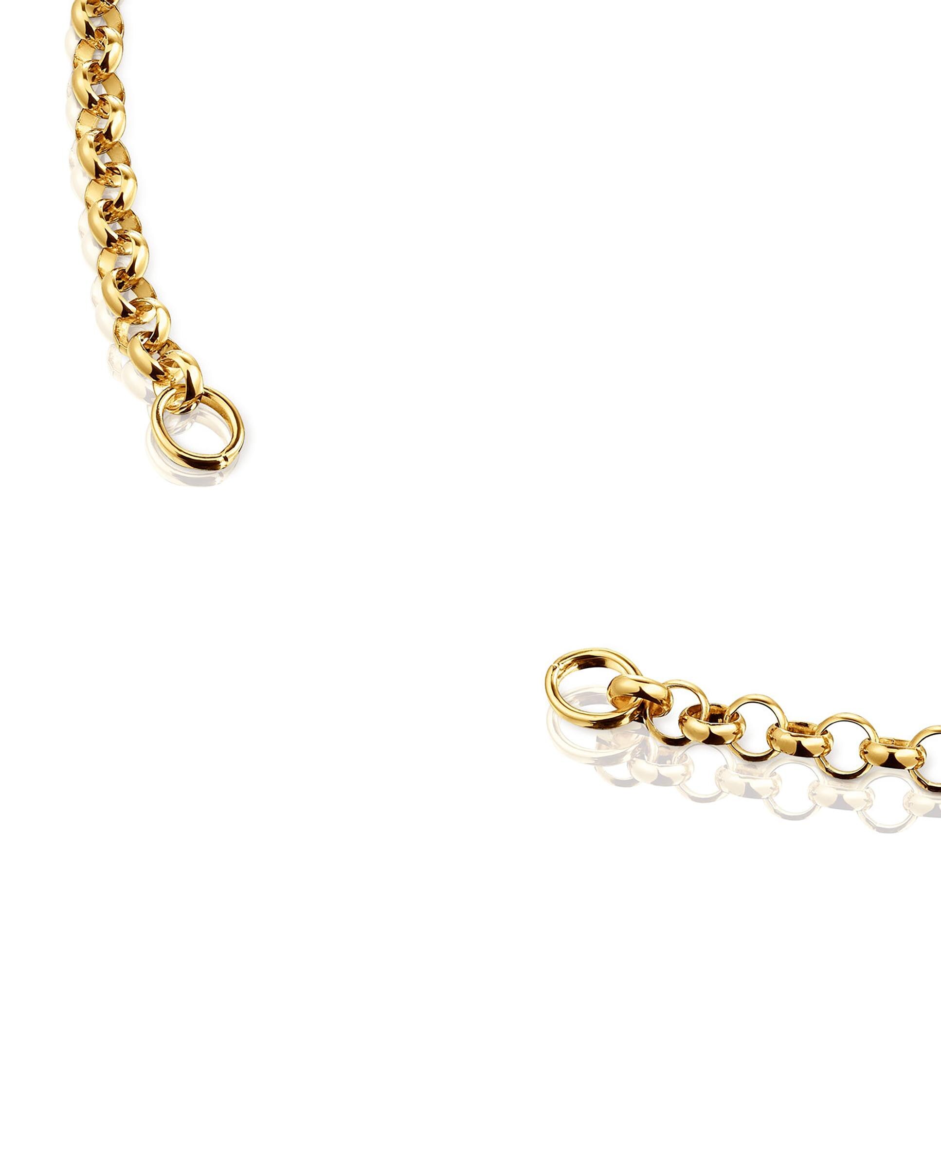 Gargantilha Hold de Prata Banhada em Ouro 18Kt Ouro-3