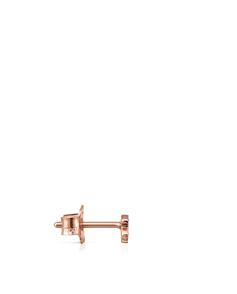 Pendente Individual Les Classiques Urso de Ouro Rosa com Diamantes Branco-2