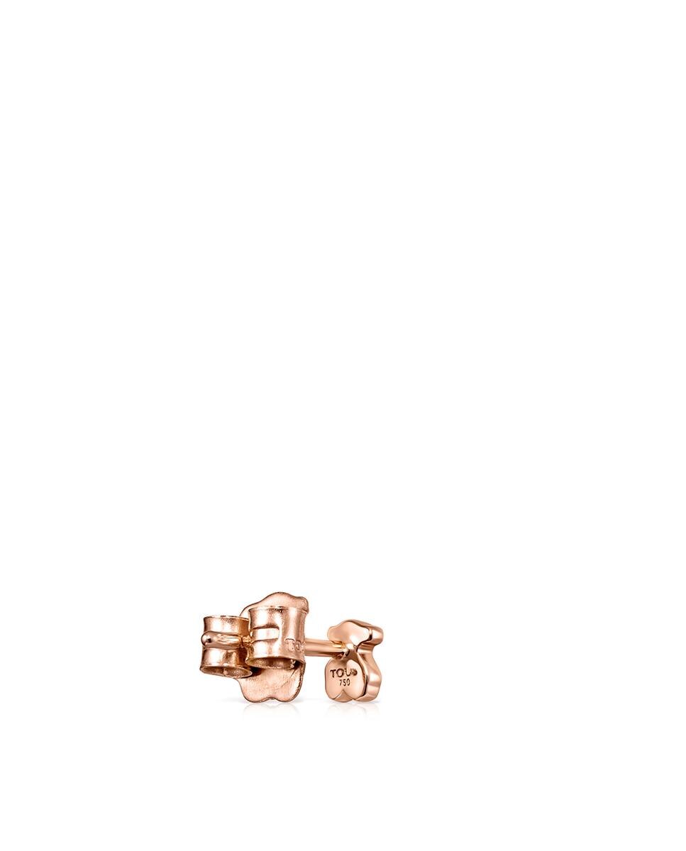 Pendente Individual Les Classiques Urso de Ouro Rosa com Diamantes Branco-3