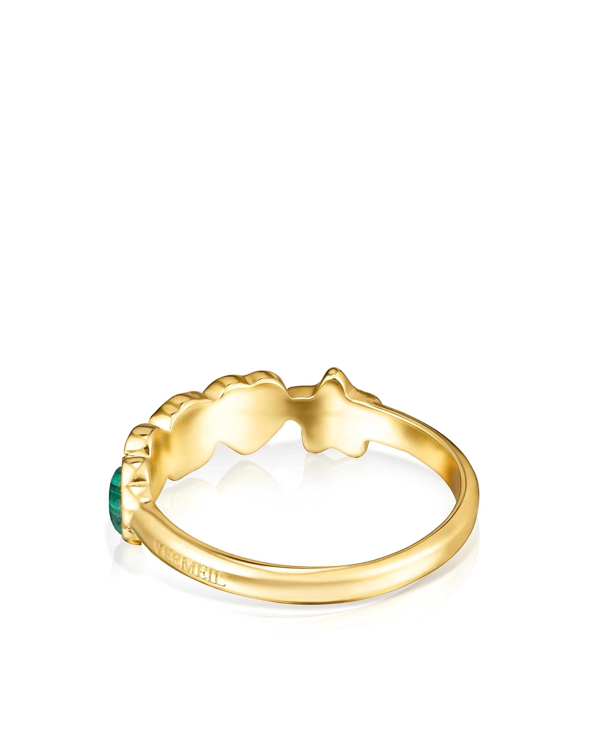 Anel Glory Banhado em Ouro de 18 Kt Sobre Prata com Gemas Multicolor Multicolor-3