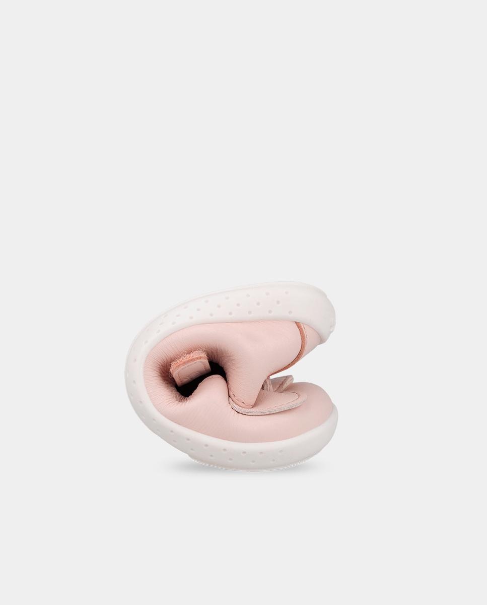 Sapatos de Presilha para Bebé Respeitosos com o Crescimento Do Pé com Velcro Garvalín Rosa-pastel-3