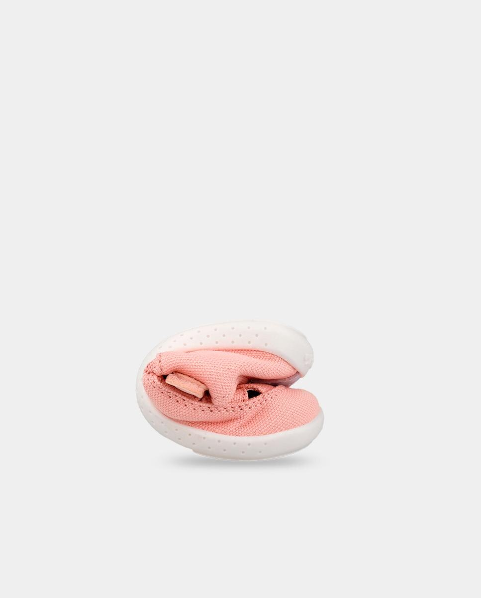 Sapatilhas Desportivas de Bebés Respeituosas com o Crescimento Do Pé com Velcro Garvalín Rosa-claro-3