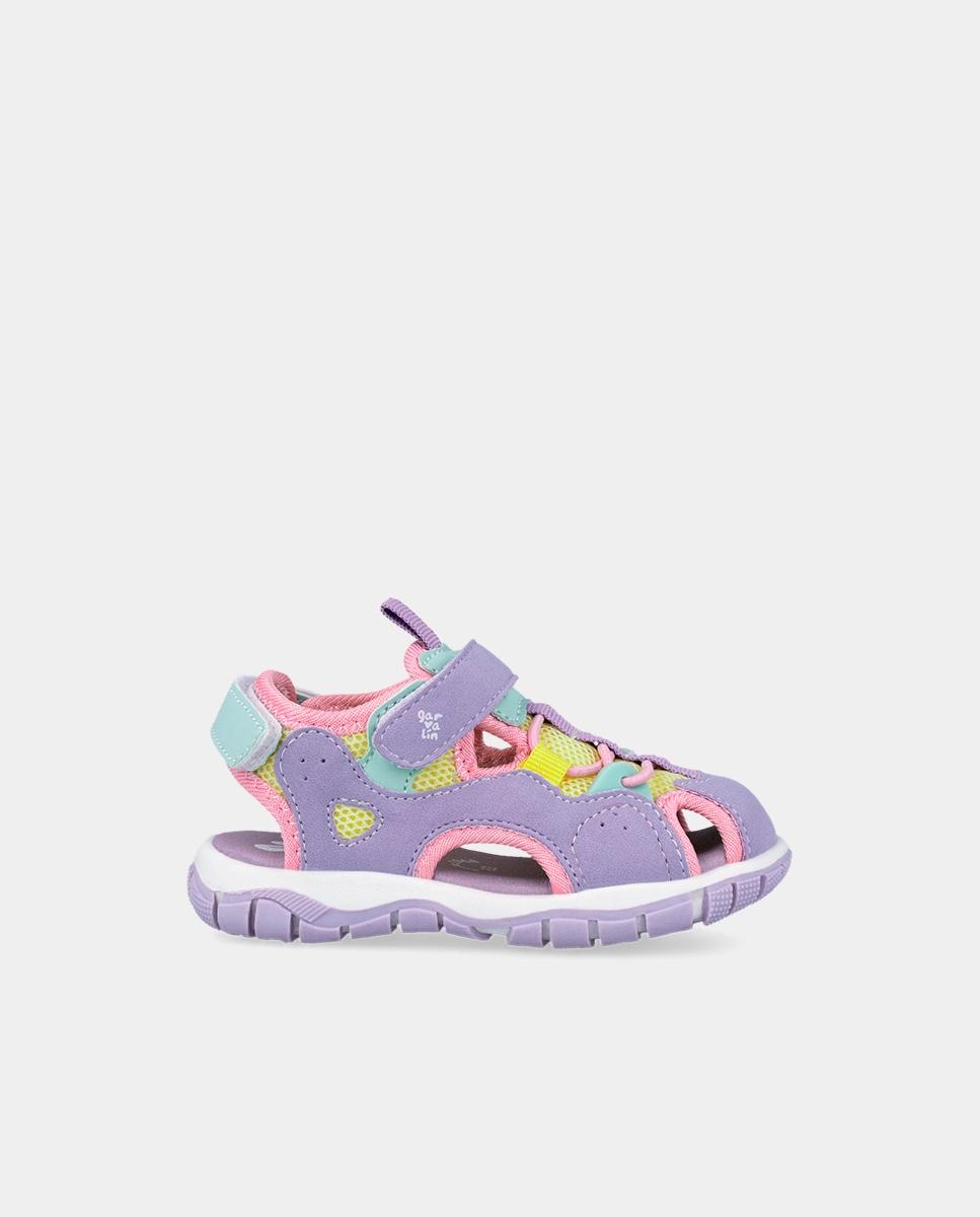 Imagem 0 de Sapatilhas Desportivas com Velcro e Detalhes em Contraste