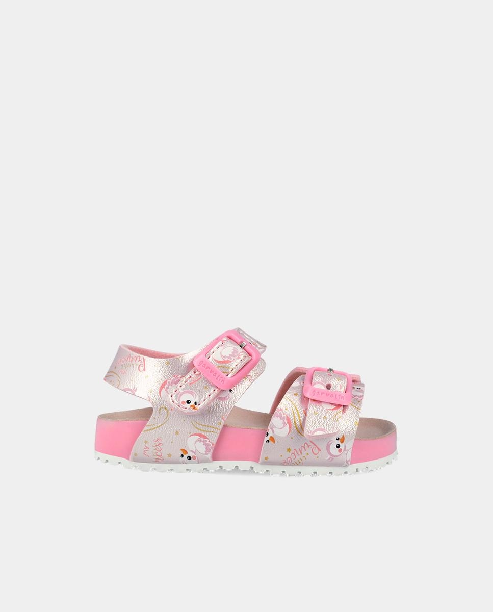 Imagem 0 de Sandálias Abertas Infantil com Velcro e Fivelas