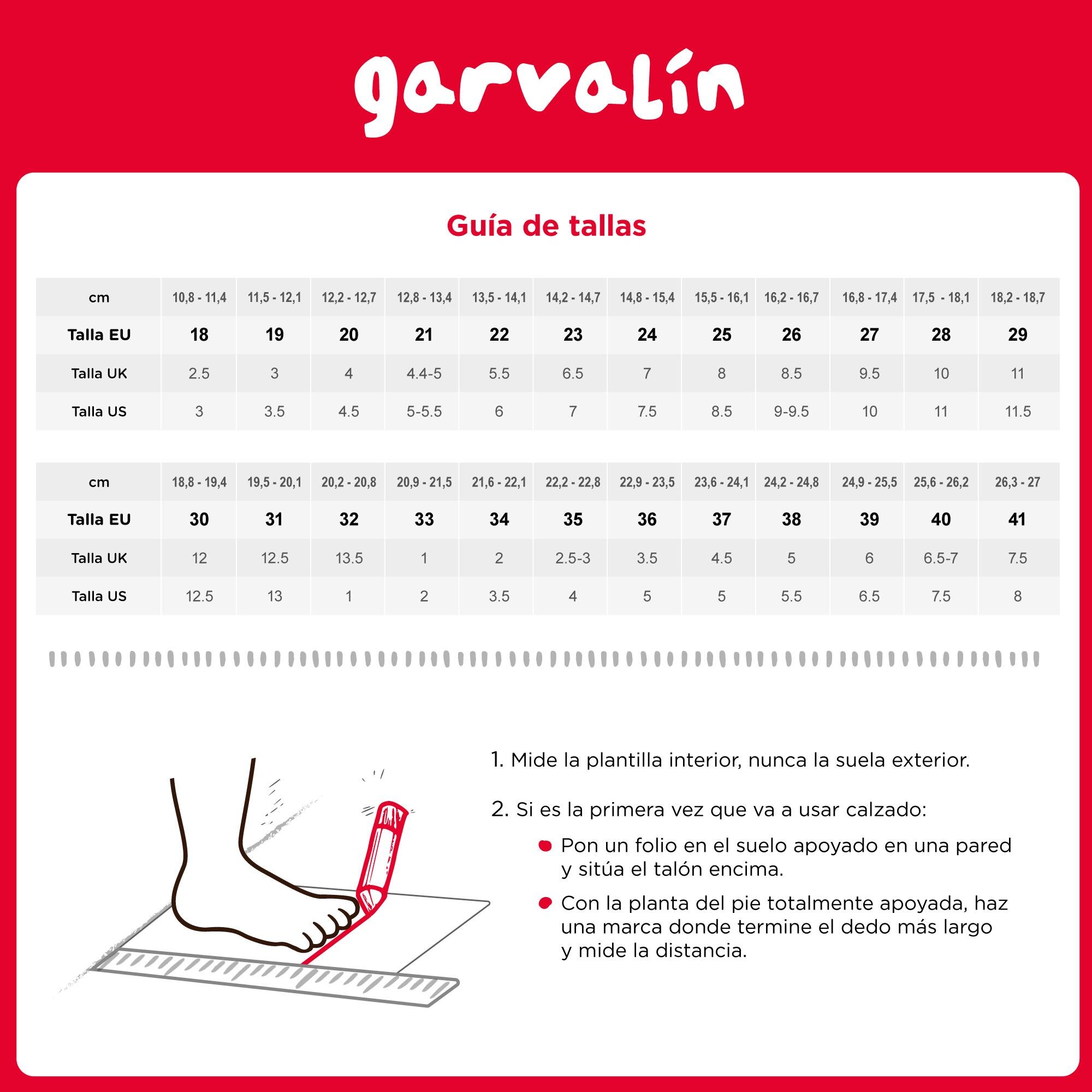 Sapatilhas Desportivas Infantil com Velcro e Detalhes em Contraste Garvalín Azul-marinho-7