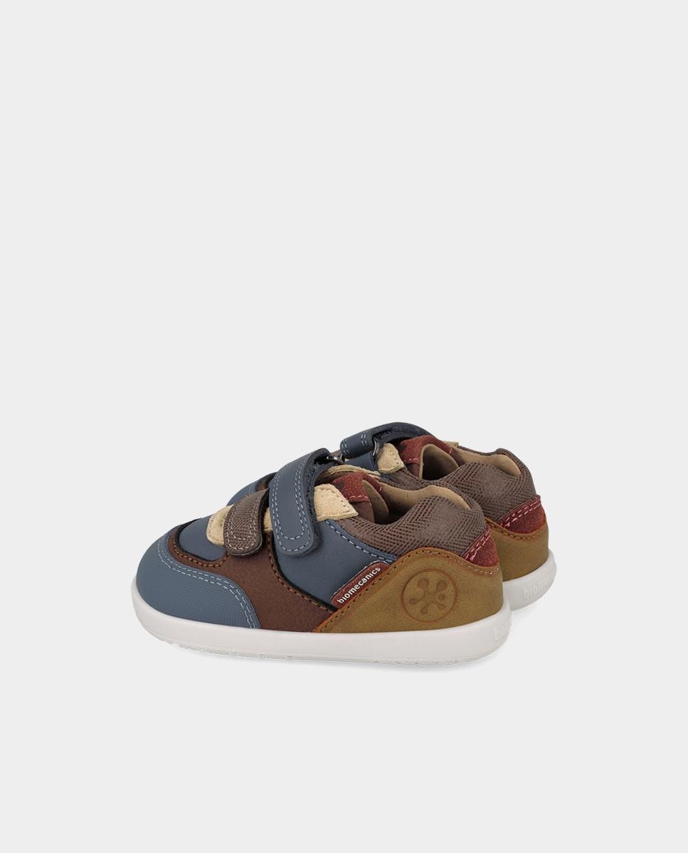Sapatilhas Barefoot para Bebé Primeiros Passos com Fecho Ajustável Multicolor-3