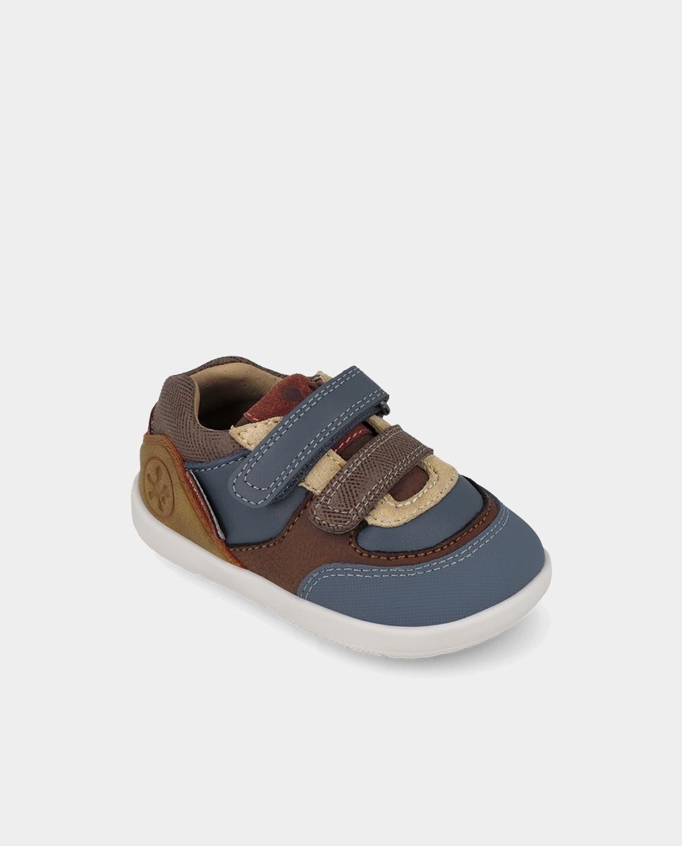 Sapatilhas Barefoot para Bebé Primeiros Passos com Fecho Ajustável Multicolor-4