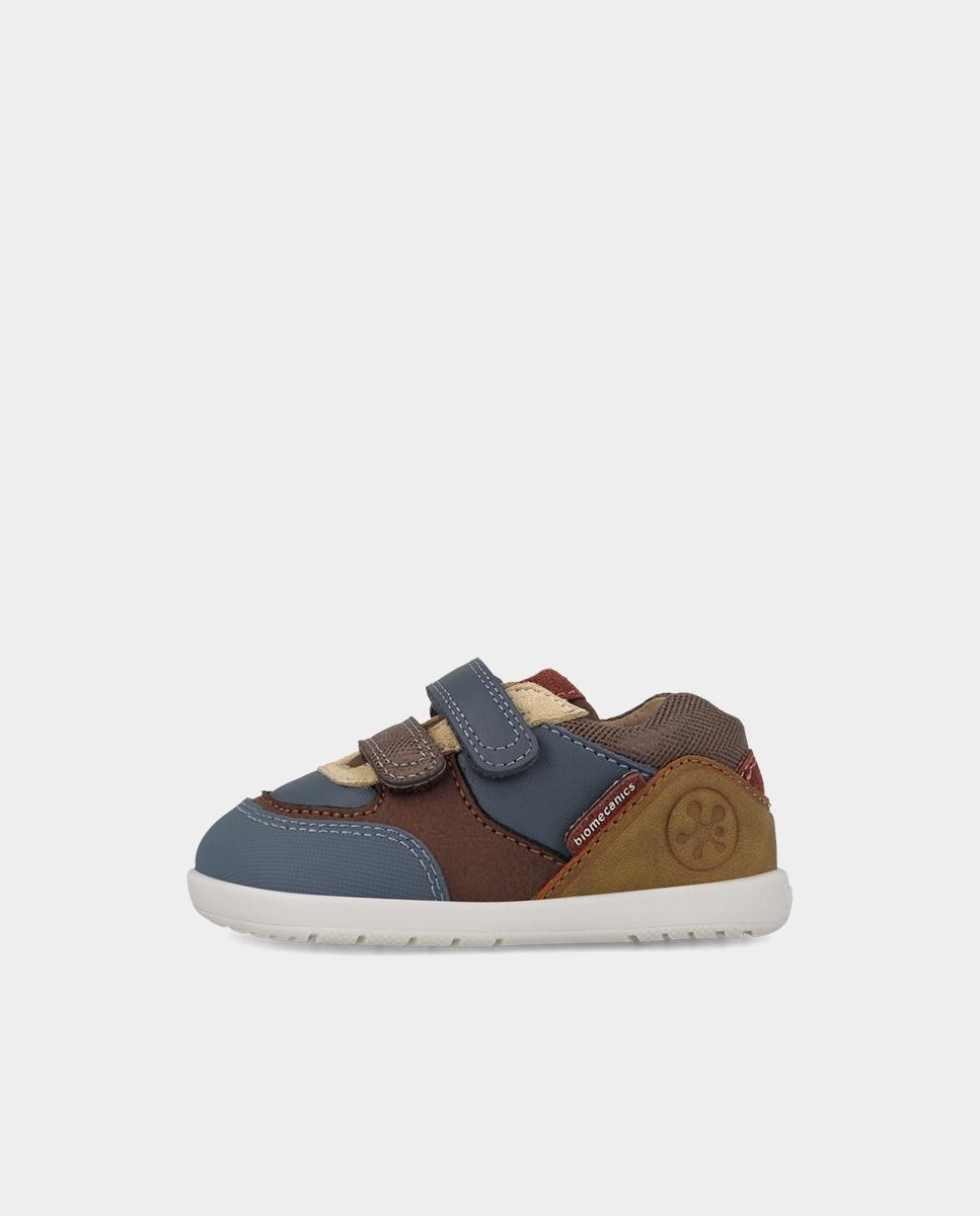 Sapatilhas Barefoot para Bebé Primeiros Passos com Fecho Ajustável Multicolor-5