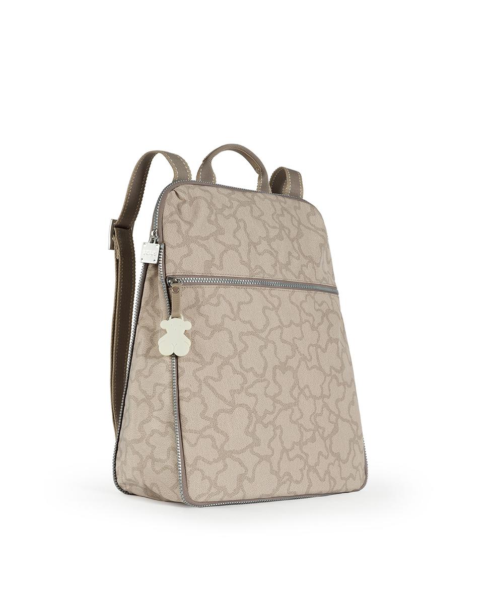 Mochila Kaos New Colores com Estampado Bege-2