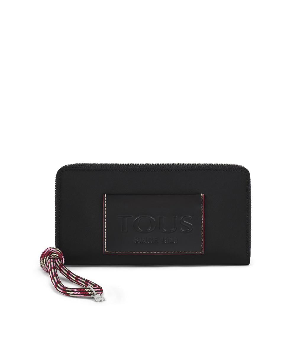 Carteira Empire Soft Média com Cordão Preto-1