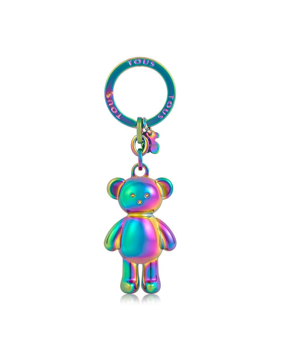 Porta-chaves Teddy Bear com Forma de Urso Multicolor-1