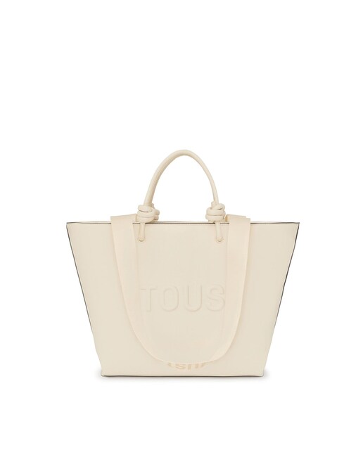 Imagem 0 de Tote bag TOUS La Rue New bege