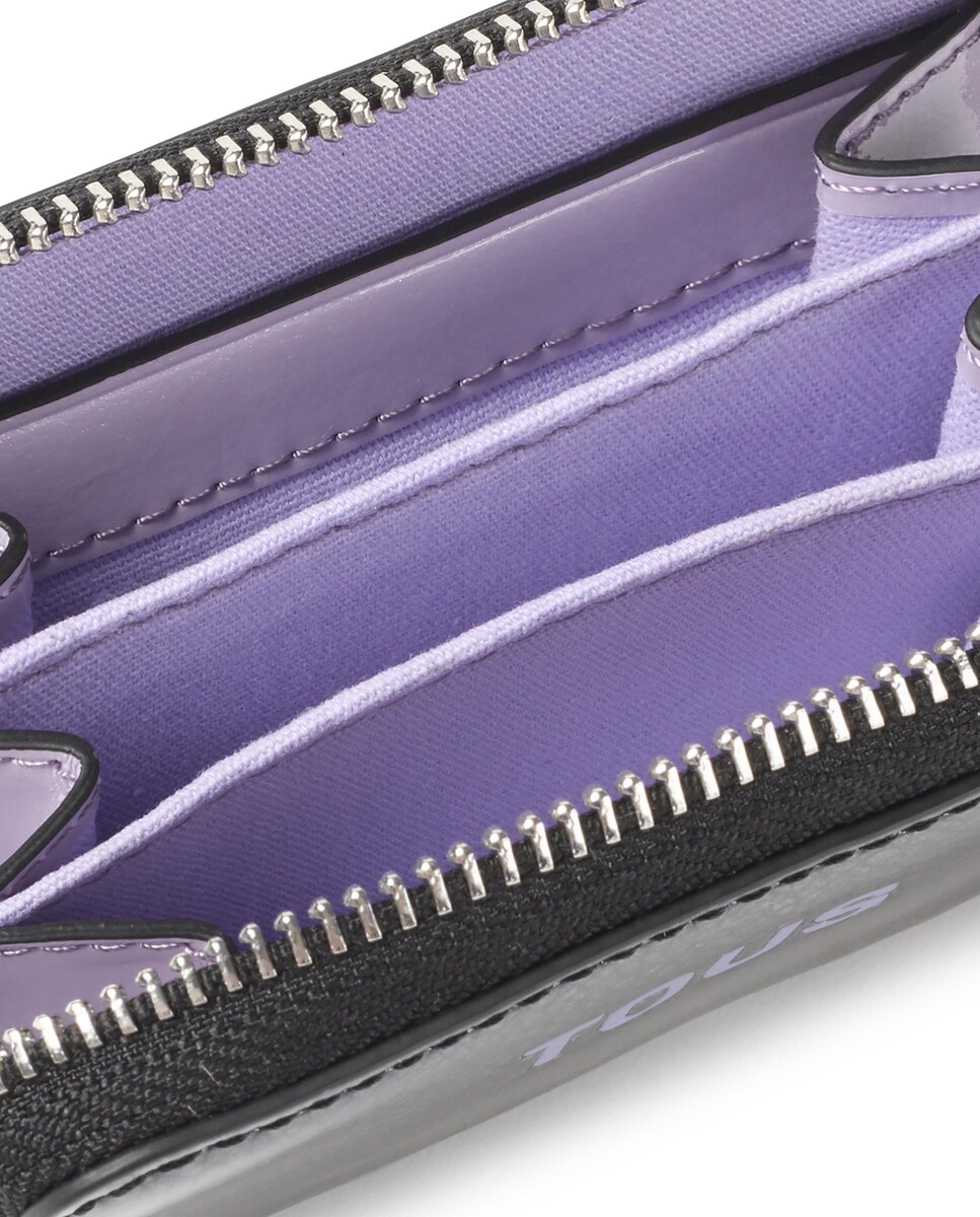 Porta-Moedas M New Dorp - Bege Preto-3