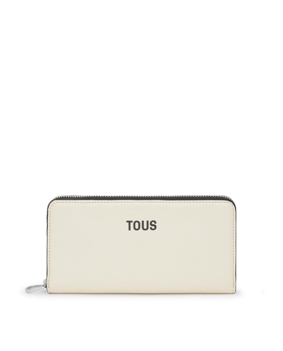 Carteira New Dorp Grande Bege-1