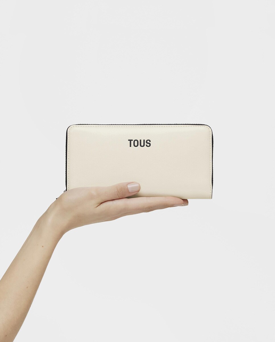 Carteira New Dorp Grande Bege-4