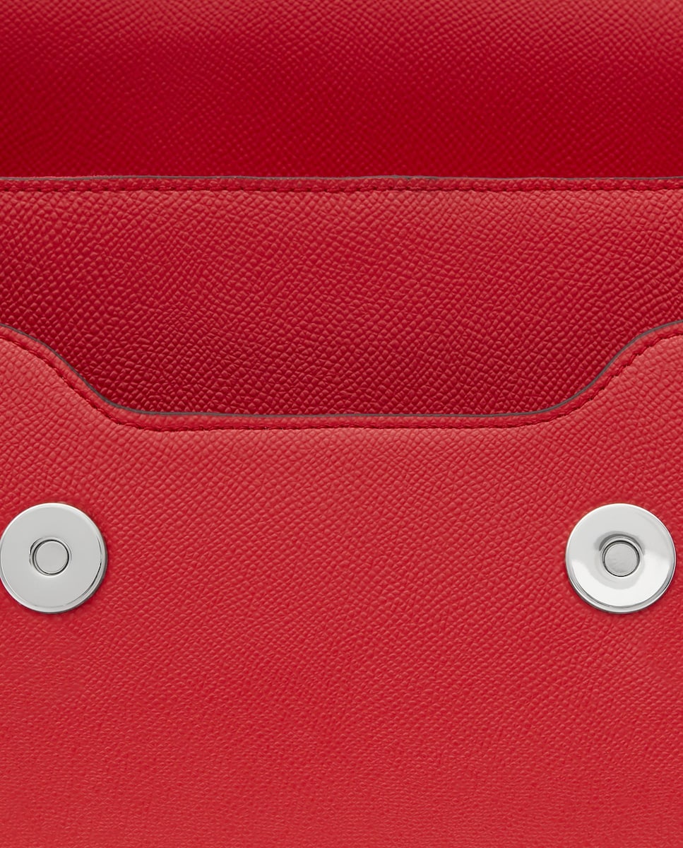 Mala a Tiracolo M Audree Brenda com Aba Vermelho-4