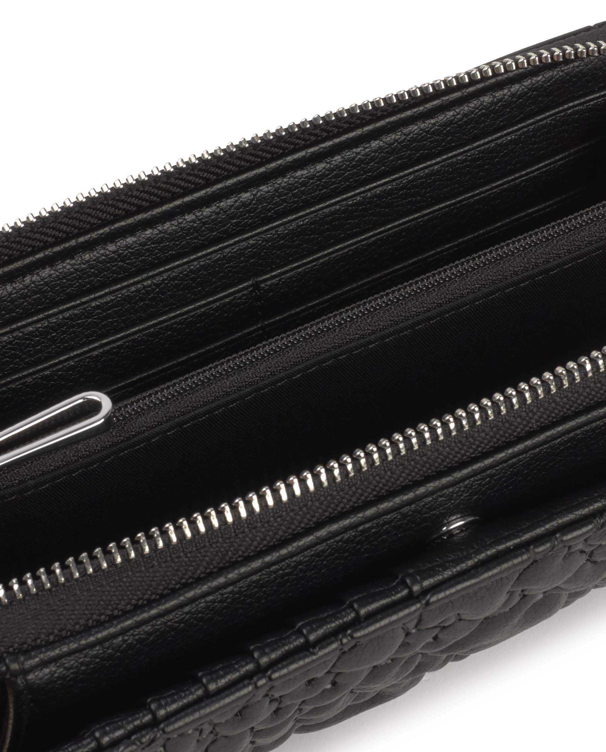 Carteira Puffy Bear Grande com Ursos Preto-4