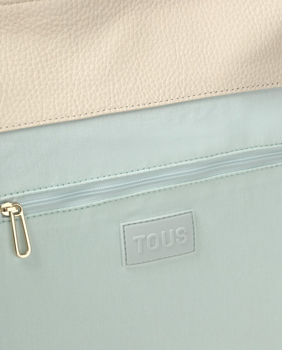 Mala de Ombro Miranda Grande Bege-3