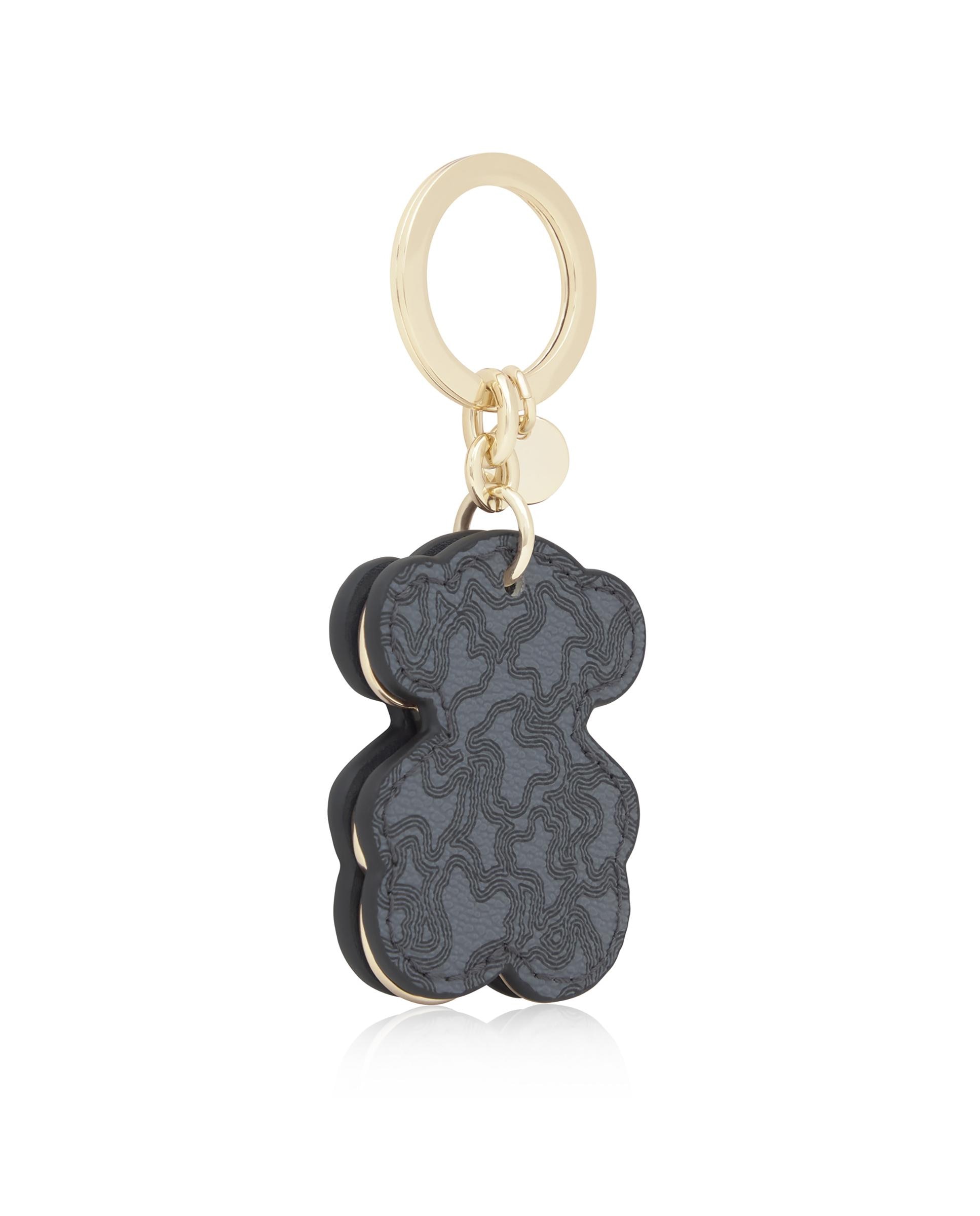 Porta-chaves Triplo Bear Estampado Azul-marinho-2