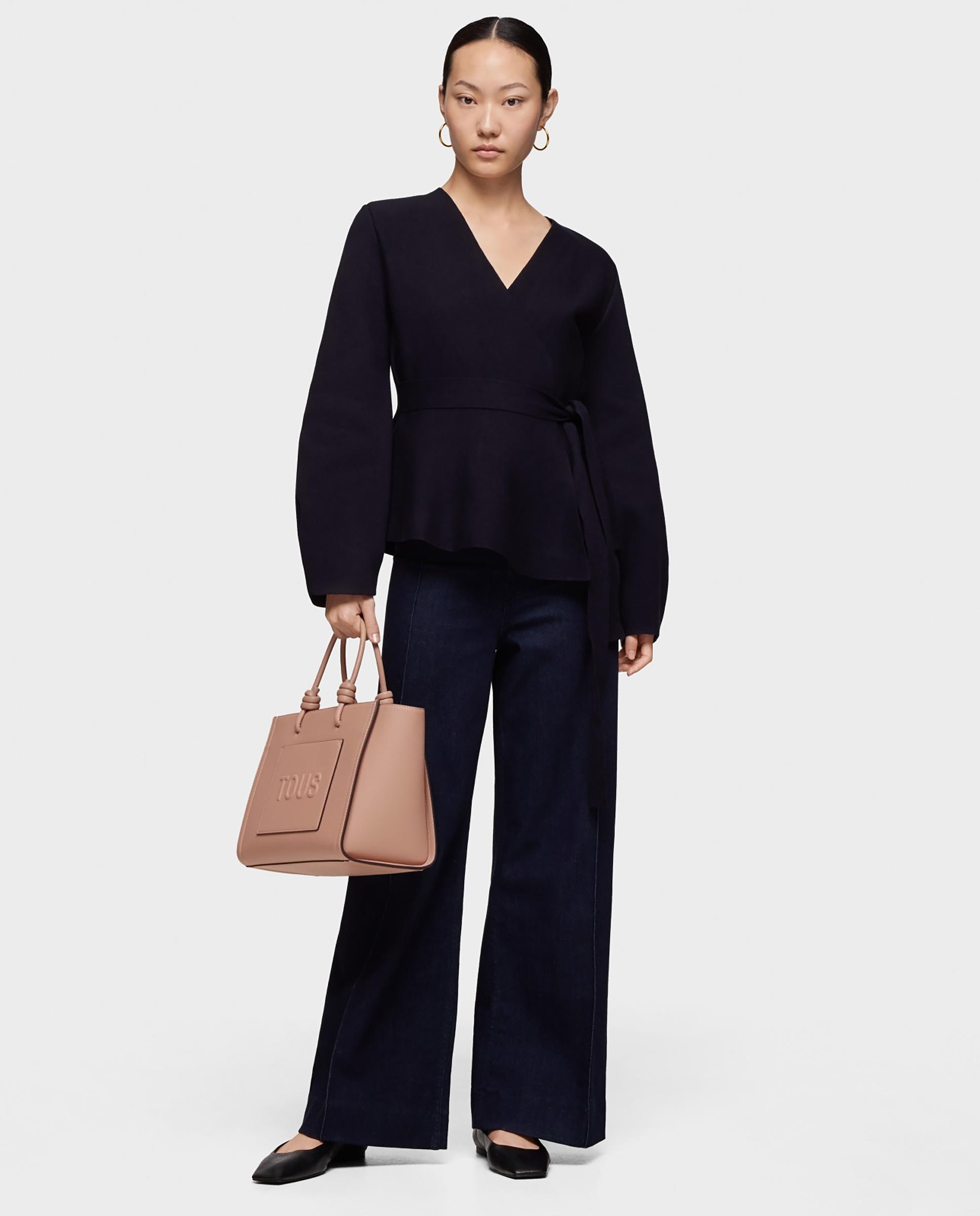 Mala de Mão La Rue New Pequena Transformável Taupe-5