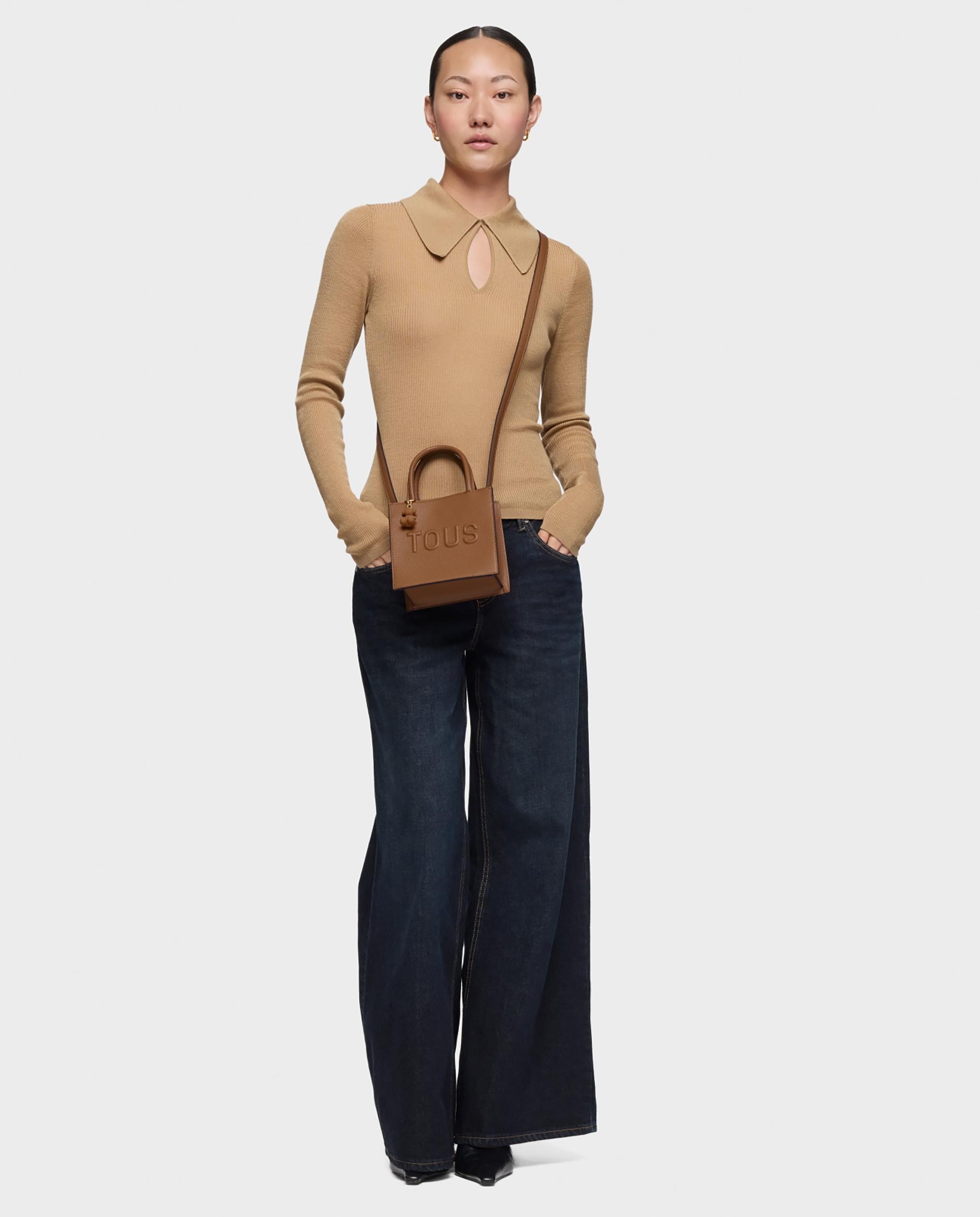 Mini Mala Bucket Brenda Camel-5