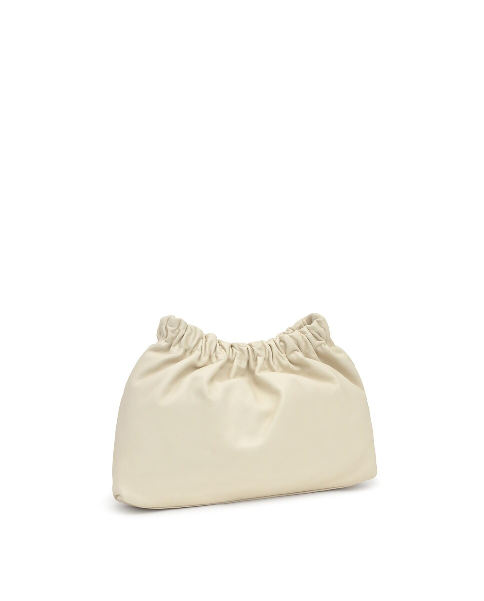 Mala a Tiracolo Cloud Multiposições Elegante Bege-2