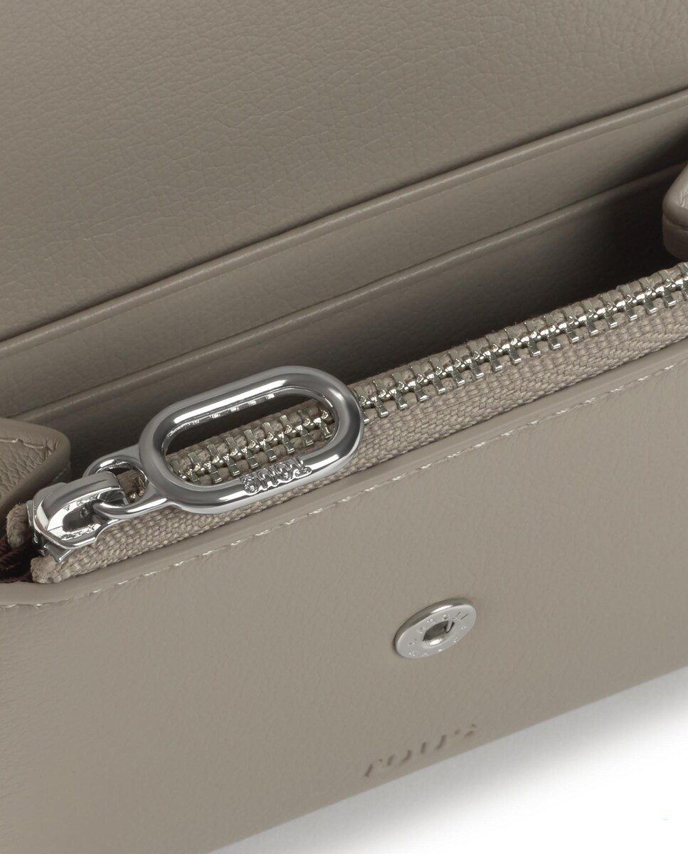 Carteira City Pequena Bege-3