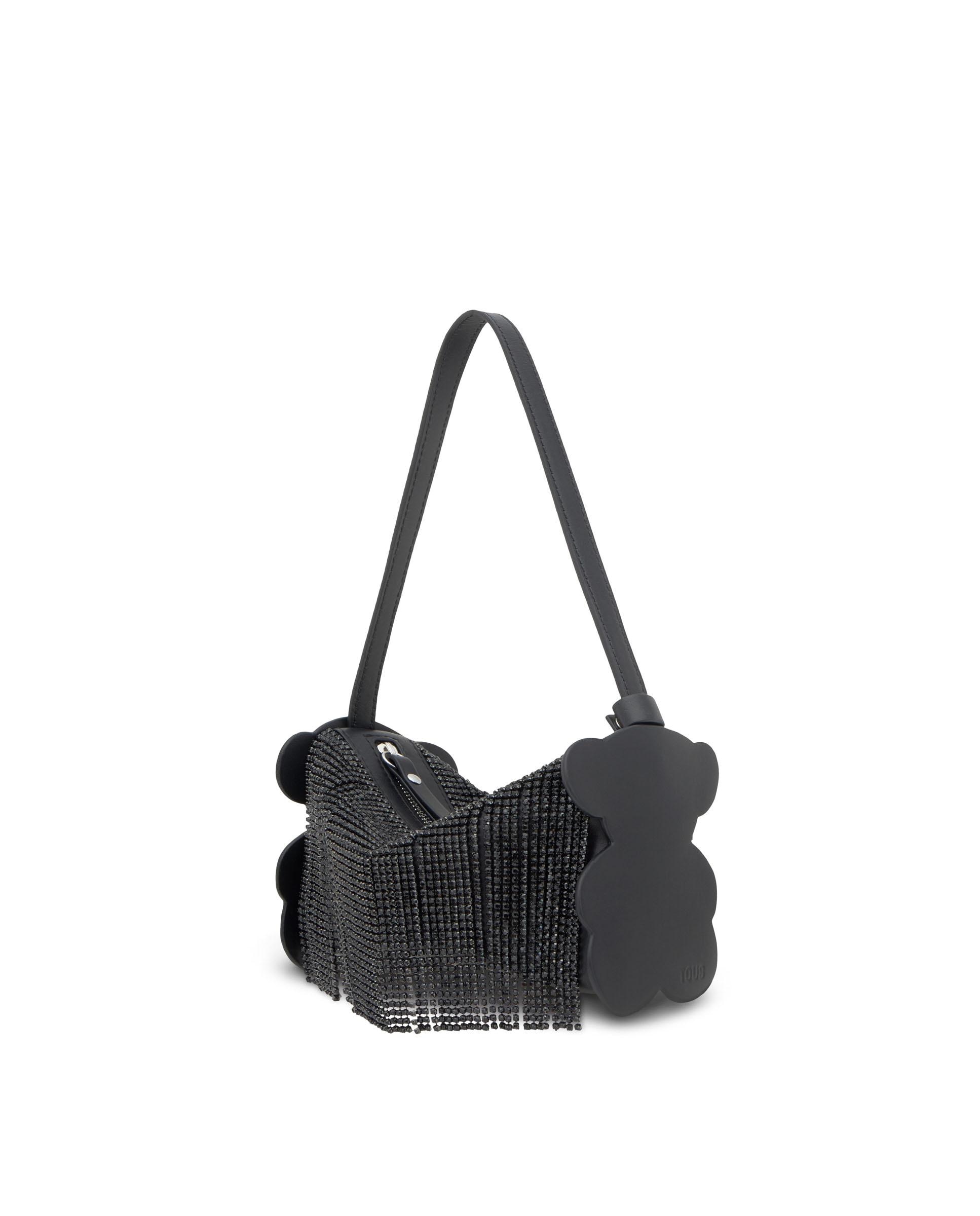 Imagem 0 de Mala de Ombro Salsi com Detalhes Brilhantes