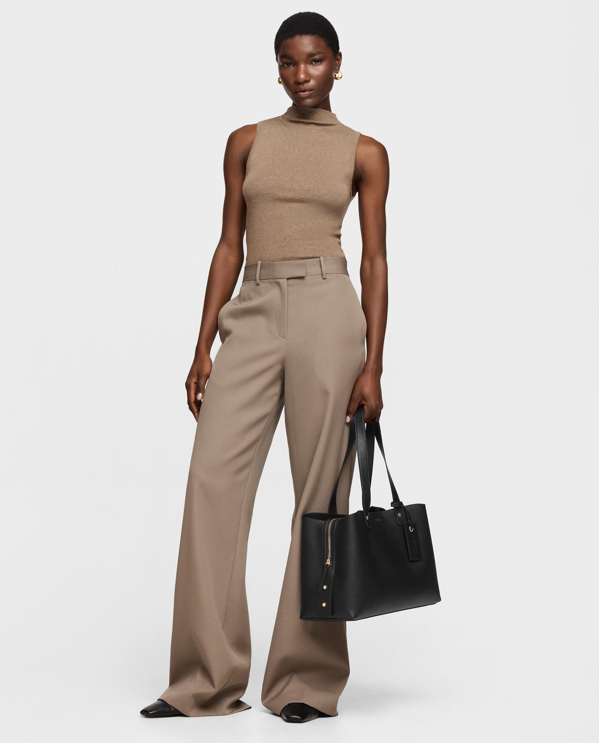 Mala Média com Fecho Magnético. Preto-6