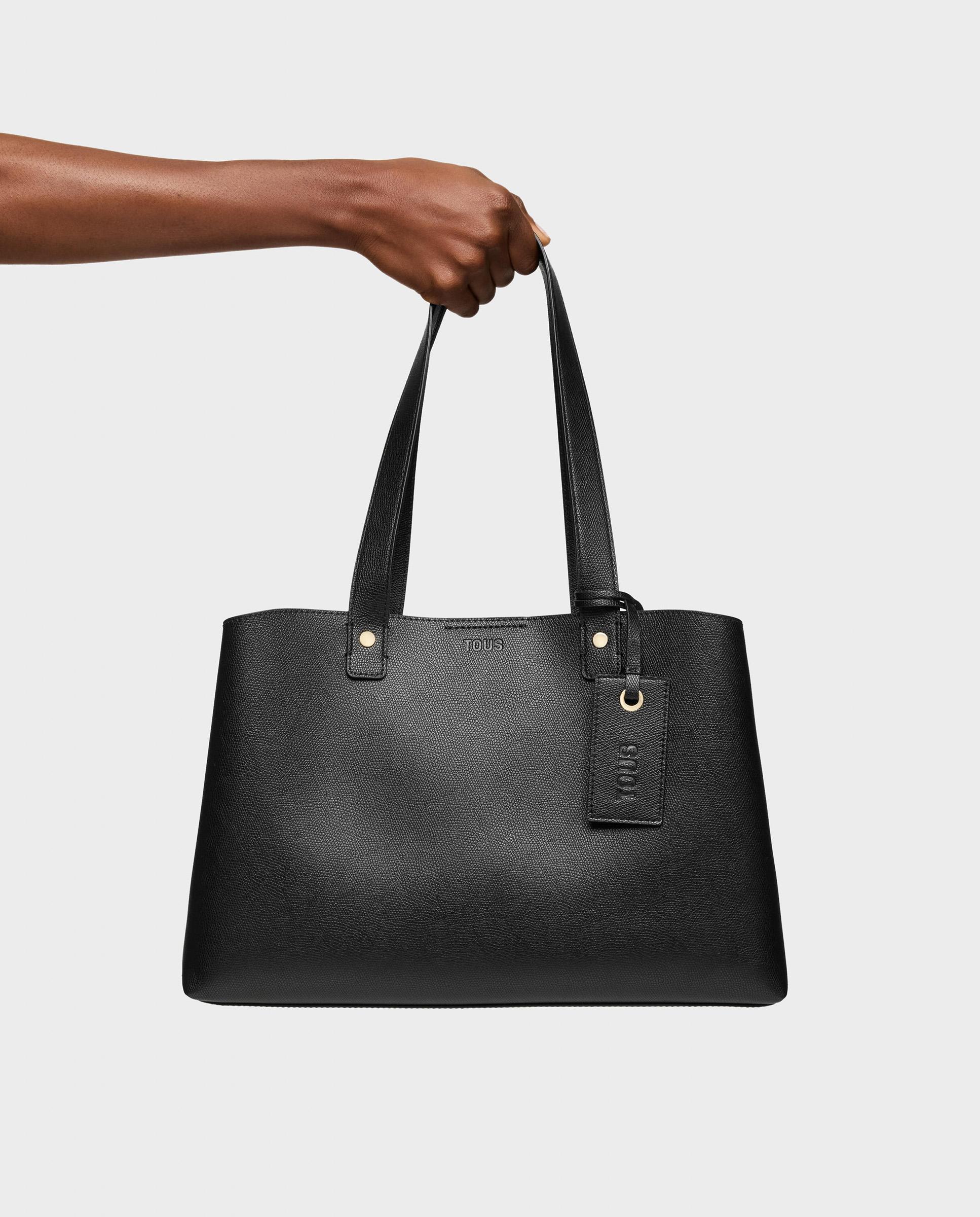 Mala Média com Fecho Magnético. Preto-7