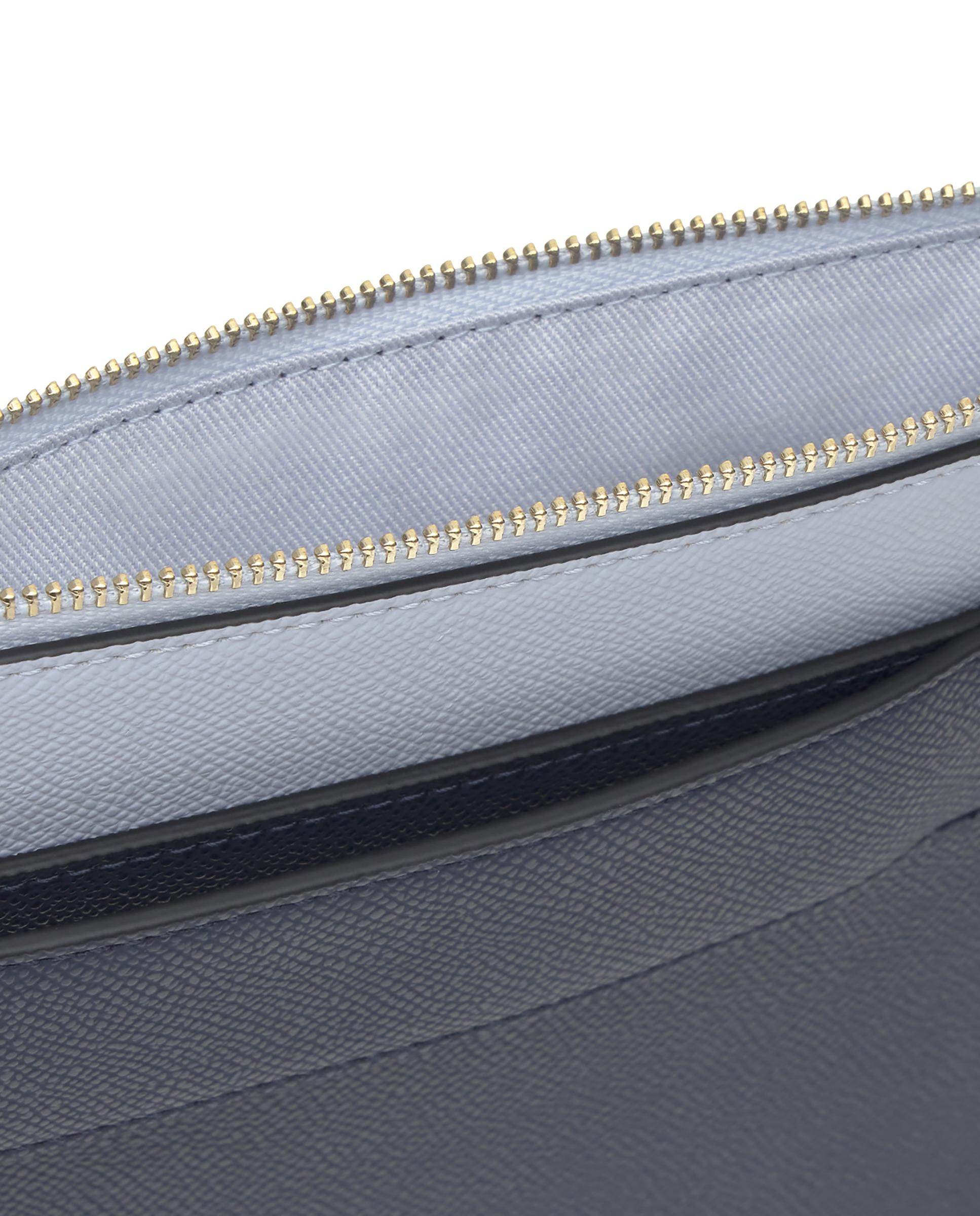 Mala de Mão Clutch Audree Saffinao Azul/Cinzento-3