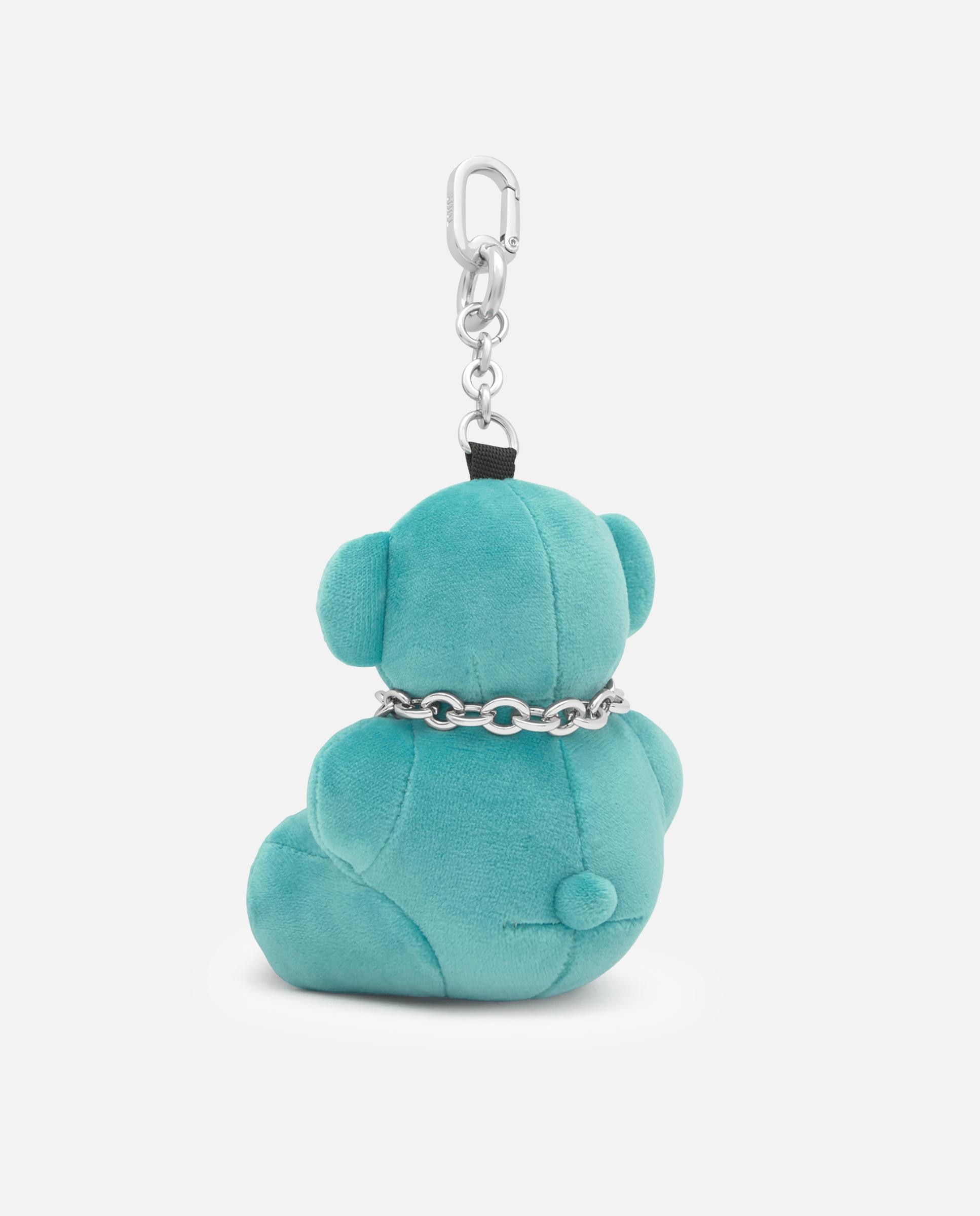 Porta-chaves Bold Bear Velvet Turquesa-2