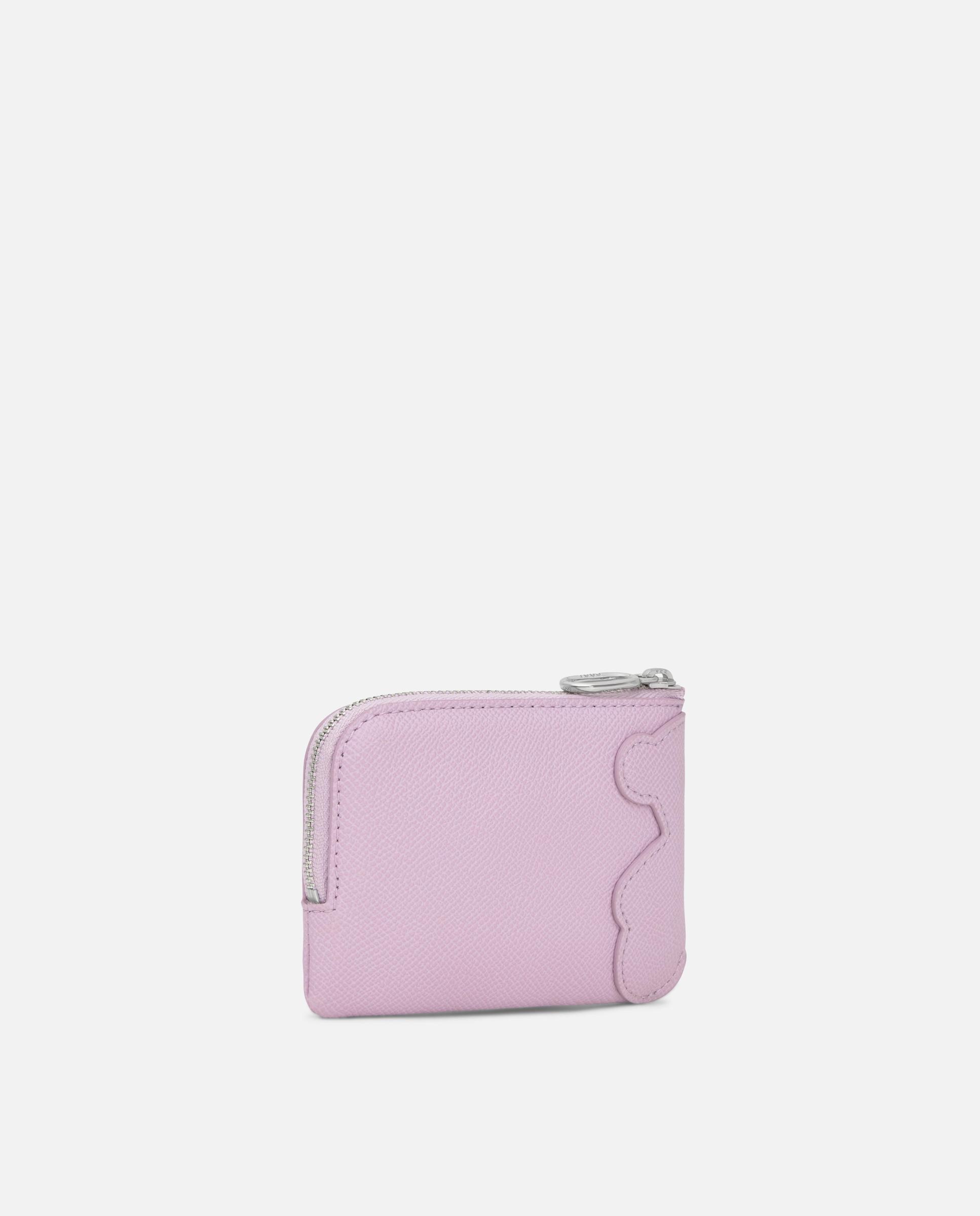 Porta-moedas Bear Médio com Urso Malva-2