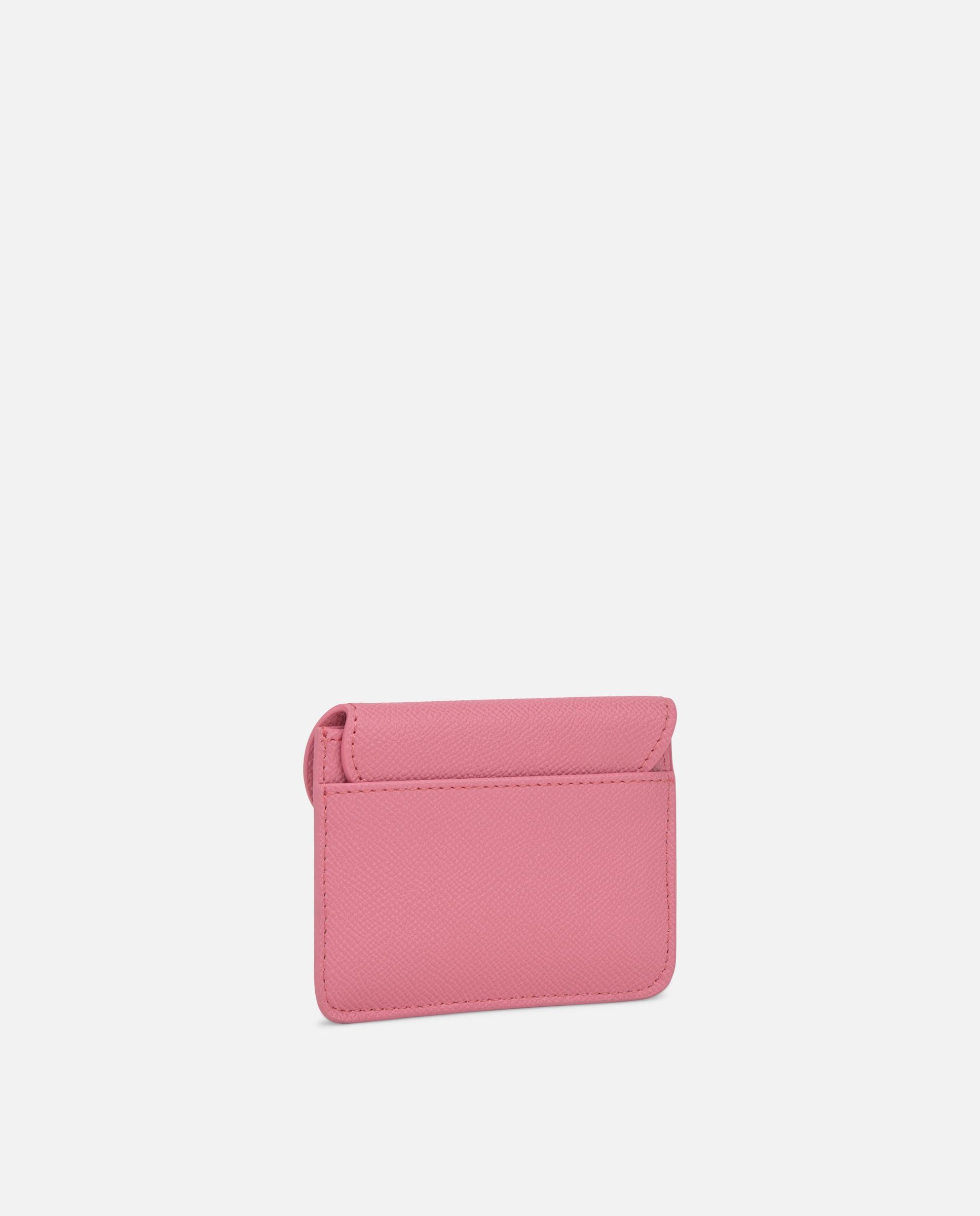 Porta-moedas Porta-cartões Bear Médio com Urso Rosa-pastilha-2