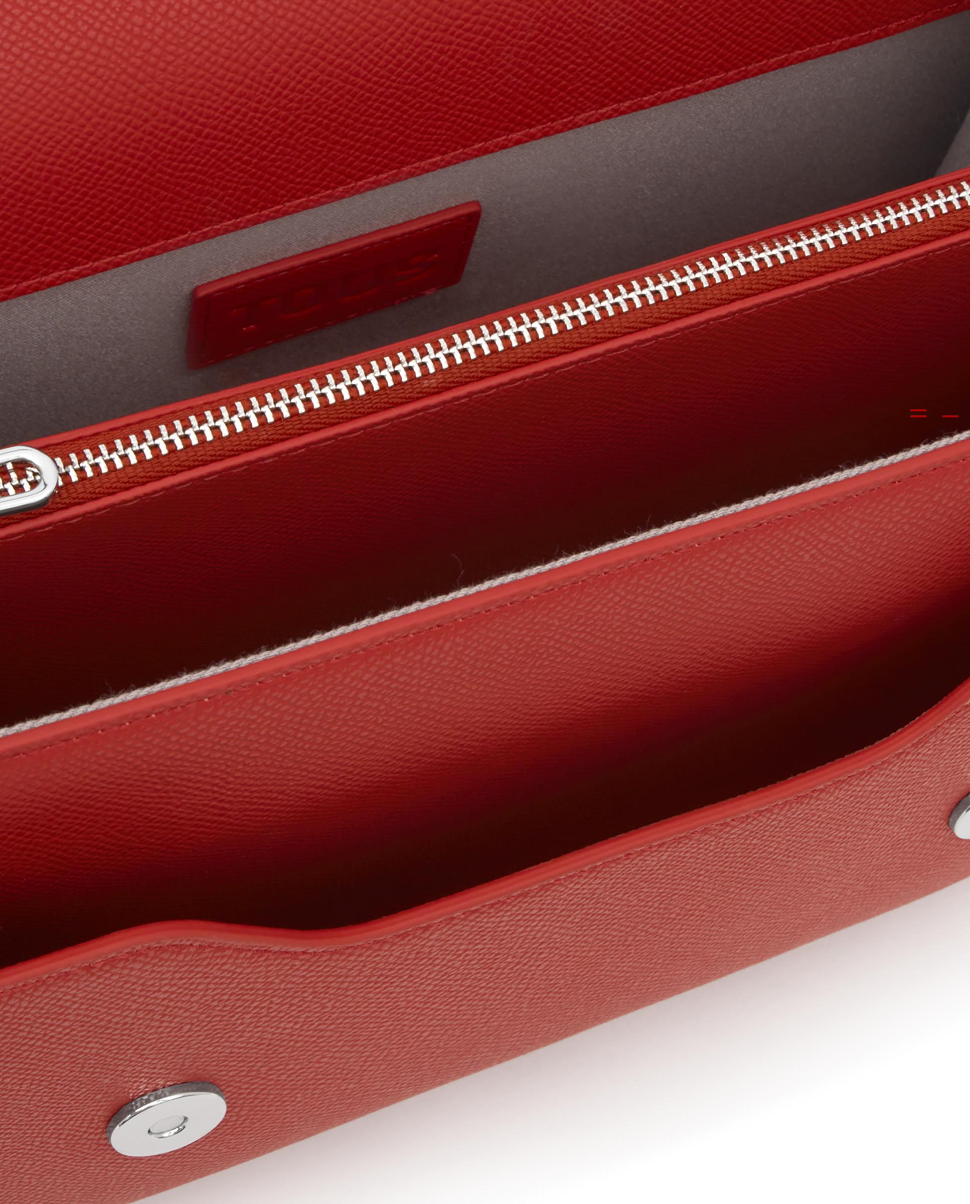 Mala a Tiracolo Audree Pockets Média Transformável Vermelho-3