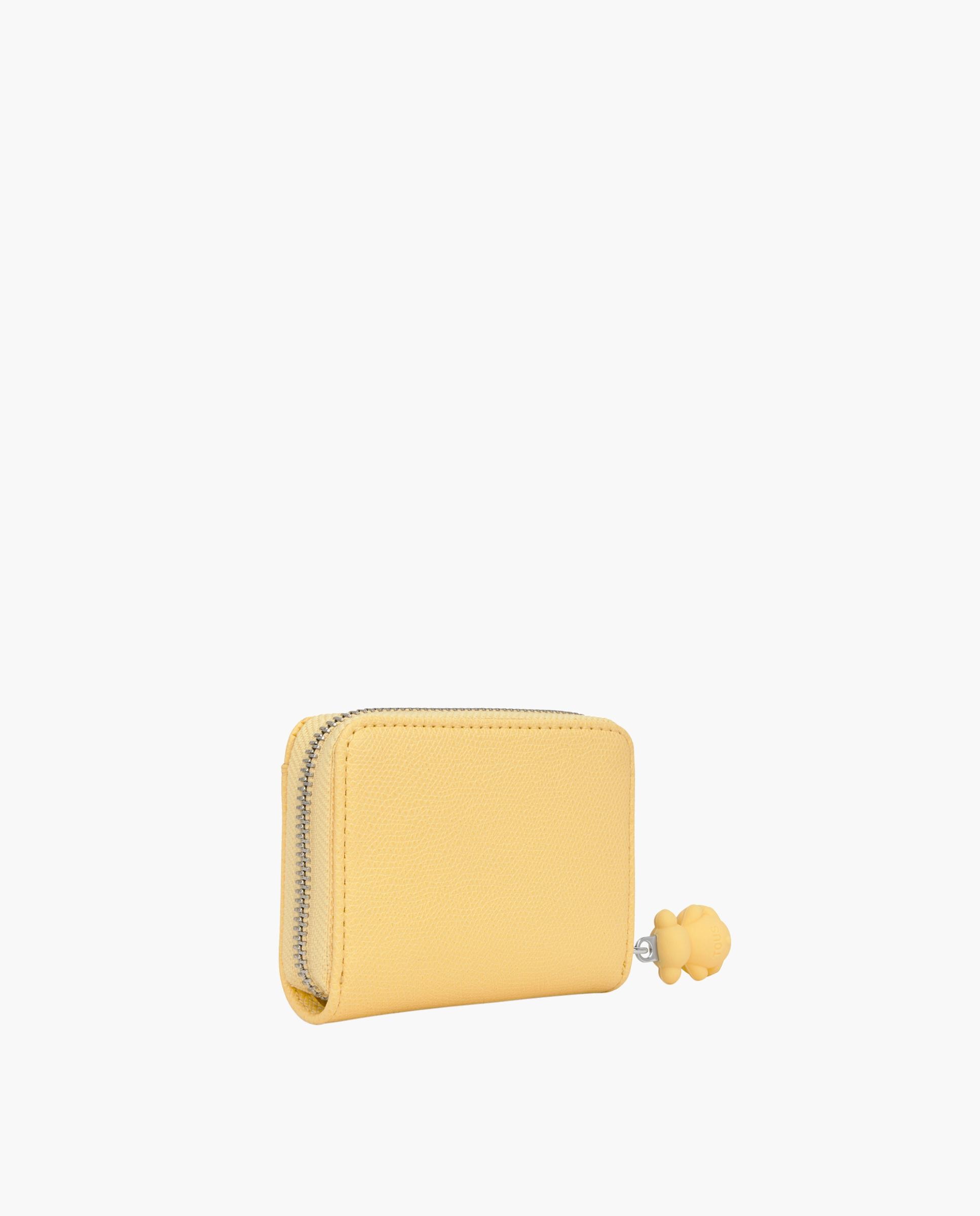 Porta-moedas Back To Basics Médio Amarelo-2